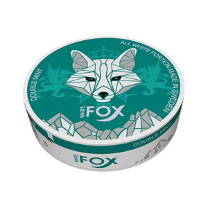WHITE FOX DOUBLE MINT – TEAL LABEL
