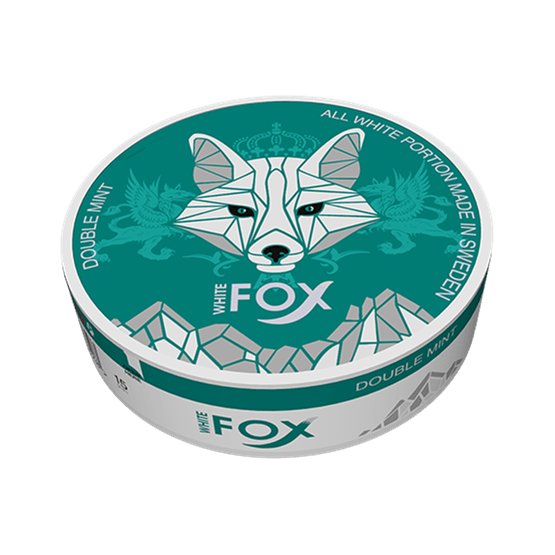 WHITE FOX DOUBLE MINT – TEAL LABEL