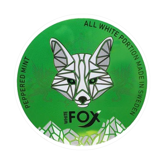 white fox peppered mint